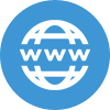 domain forwarding web icon